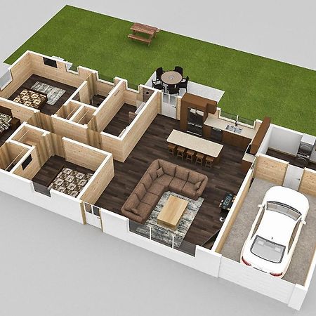 The Brick House: Brand New! 3 Bedroom Home With Private Driveway Пиджен-Фордж Экстерьер фото