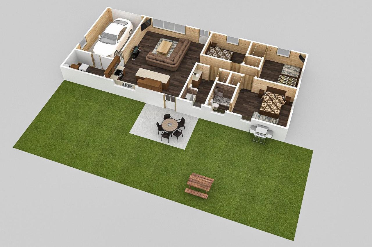 The Brick House: Brand New! 3 Bedroom Home With Private Driveway Пиджен-Фордж Экстерьер фото
